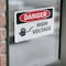 Signmission High Voltage Danger Sign, Vinyl Decal, 7in W x 5in L, 2PK OS-2PACK-DS-D-57-L-1326 - alternate 6
